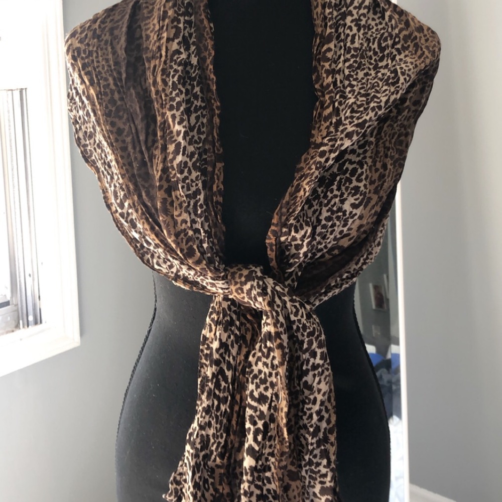 Animal Print Scarf